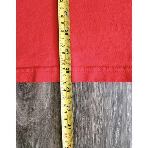 Vintage American Eagle T-Shirt Large Red Short Sleeve - Picture 6 of 6